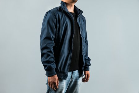 Men outerwear navy color